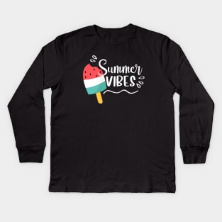 Summer Vibe Kids Long Sleeve T-Shirt